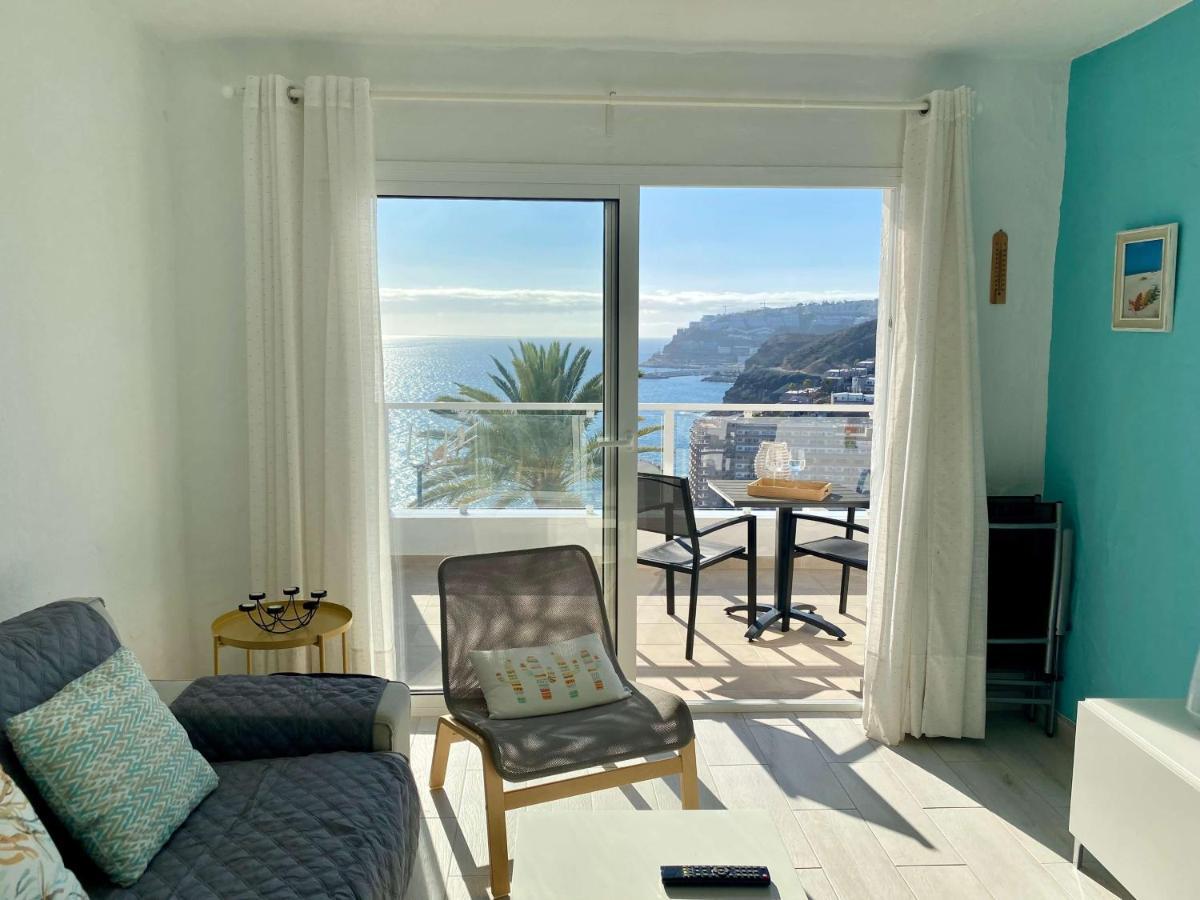 Casa Aita - Refurbished Apartment With Unparalleled Sea View Mogán 外观 照片